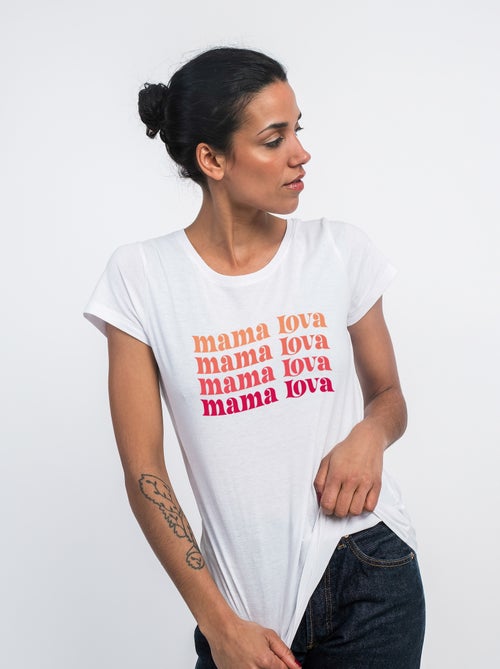 T-shirt Donna - MAMA LOVA - Kiabi