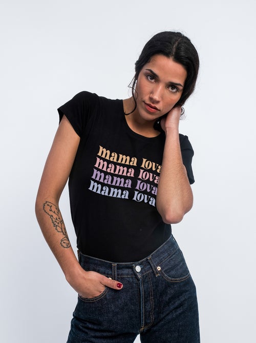 T-shirt Donna - MAMA LOVA - Kiabi