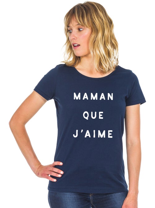 T-shirt Donna - MAMAN QUE J'AIME 2 WAF - Kiabi