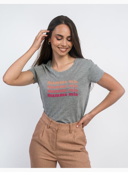 T-shirt Donna - MAMMA MIA - Kiabi