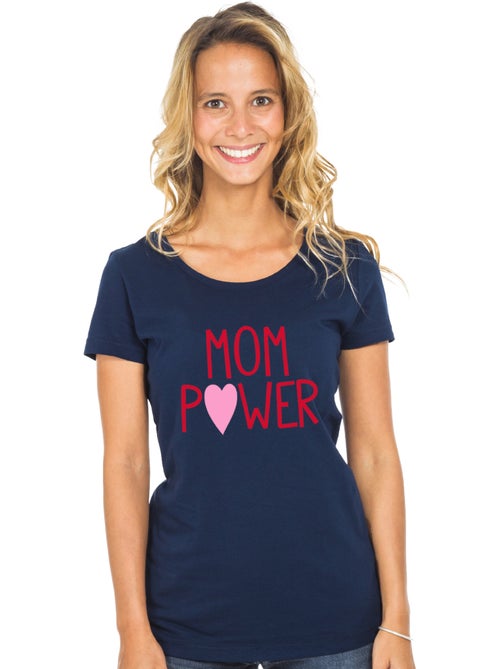 T-shirt Donna - MOM POWER MPT - Kiabi