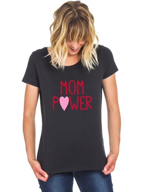 T-shirt Donna - MOM POWER MPT - Kiabi
