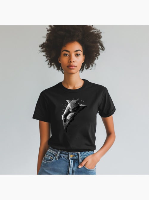 T-shirt Donna - MOON CAT - Kiabi
