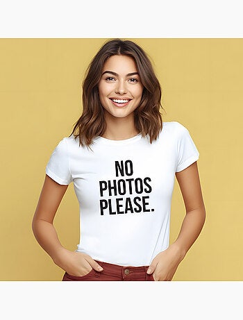 T-shirt Donna - NO PHOTOS PLEASE
