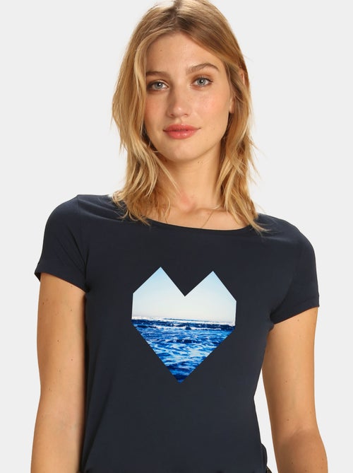T-shirt Donna - OCEAN HEART - Kiabi