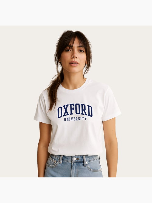 T-shirt Donna - OXFORD UNIVERSITY 2 - Kiabi
