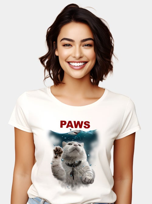 T-shirt Donna - PAWS - Kiabi