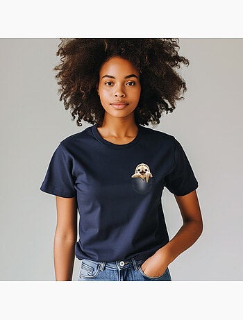 T-shirt Donna - POCKET SLOTH