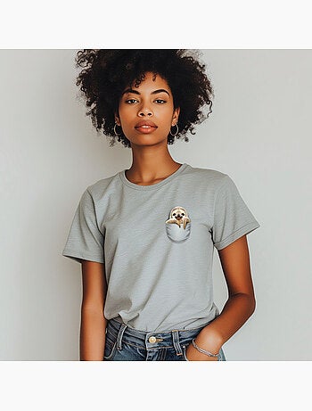 T-shirt Donna - POCKET SLOTH