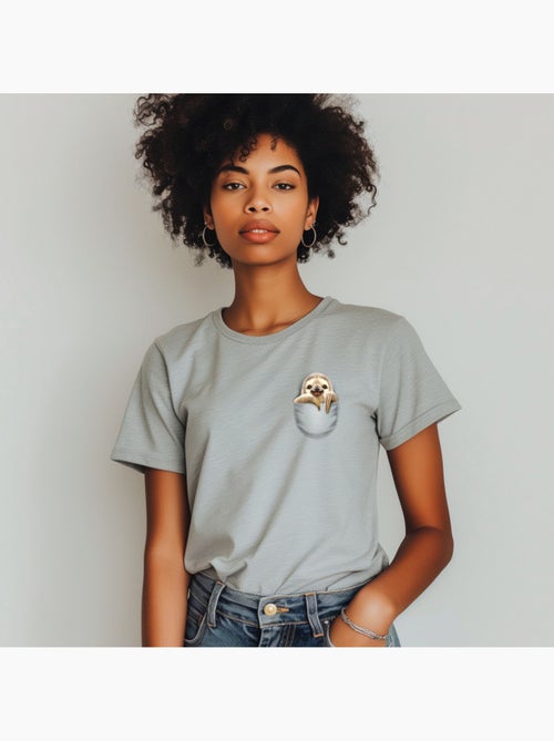 T-shirt Donna - POCKET SLOTH - Kiabi