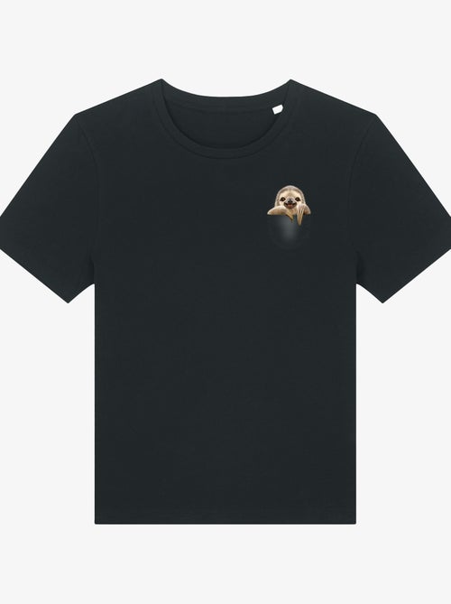 T-shirt Donna - POCKET SLOTH - Kiabi