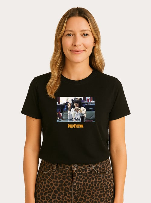 T-shirt Donna - PULP FICTION MIA WALLACE - Kiabi