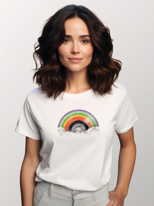 T-shirt Donna - RAINBOW CLASSICS - Kiabi