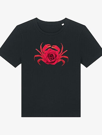 T-shirt Donna - ROSE CRABE