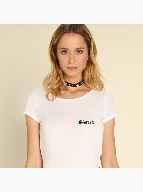 T-shirt Donna - SISTERS - Kiabi
