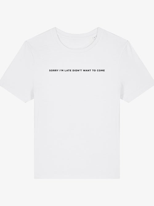 T-shirt Donna - SORRY IM LATE - Kiabi