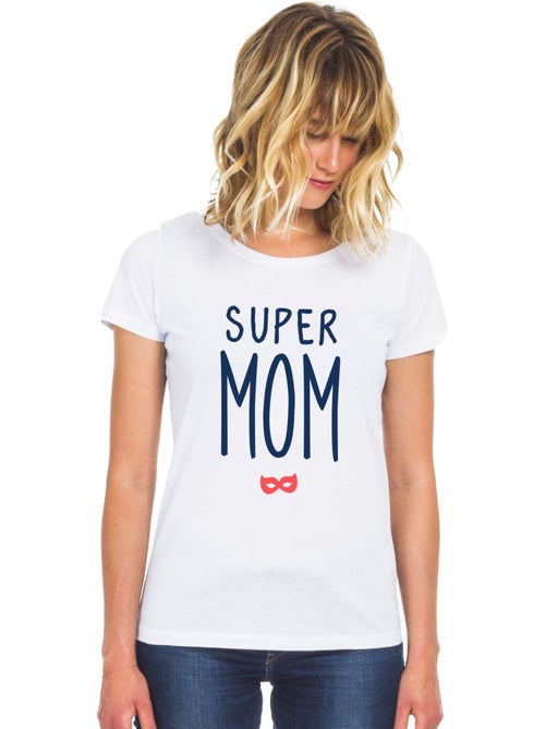 T-shirt Donna - SUPER MOM 2 WAF - Kiabi