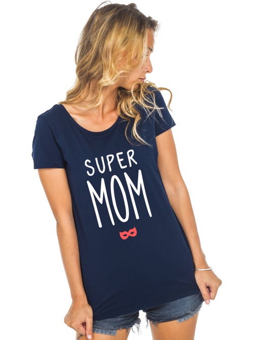 T-shirt Donna - SUPER MOM 2 WAF - Kiabi