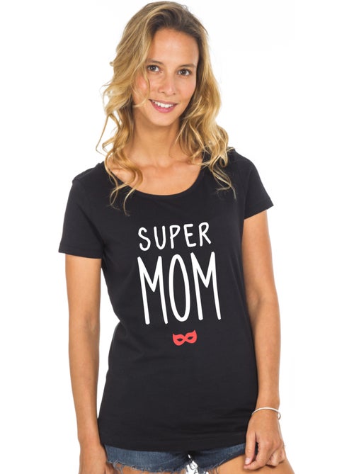 T-shirt Donna - SUPER MOM 2 WAF - Kiabi