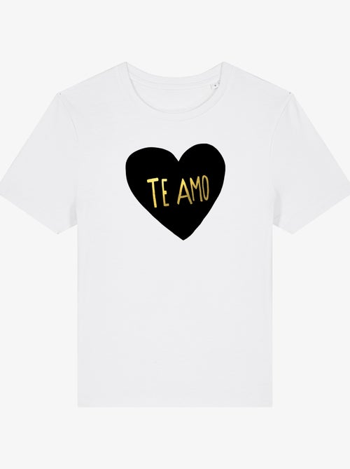 T-shirt Donna - TE AMO - Kiabi