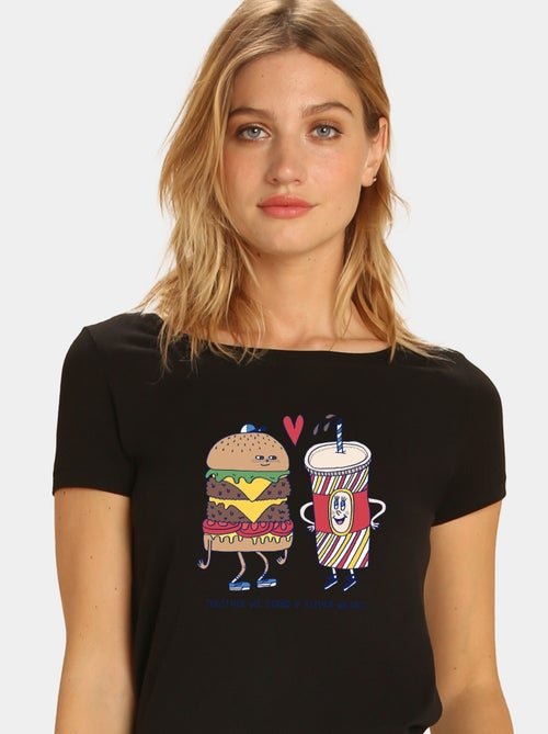 T-shirt Donna - TOGETHER 1 - Kiabi