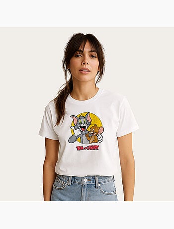 T-shirt Donna - TOM AND JERRY THUMBS UP