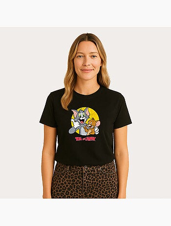 T-shirt Donna - TOM AND JERRY THUMBS UP