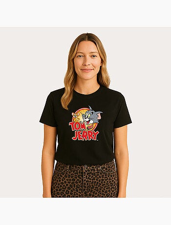 T-shirt Donna - TOM AND JERRY VINTAGE GRAPHIC