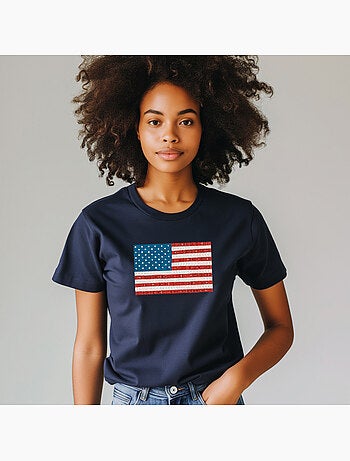 T-shirt Donna - USA