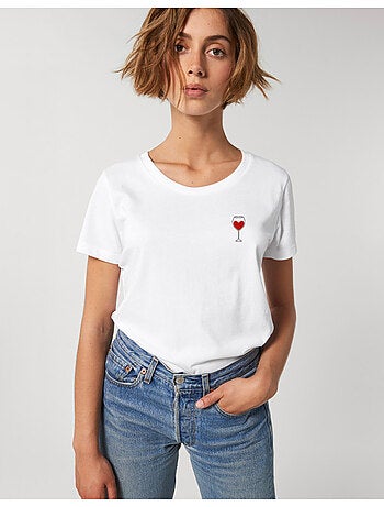 T-shirt Donna - VERRE VIN