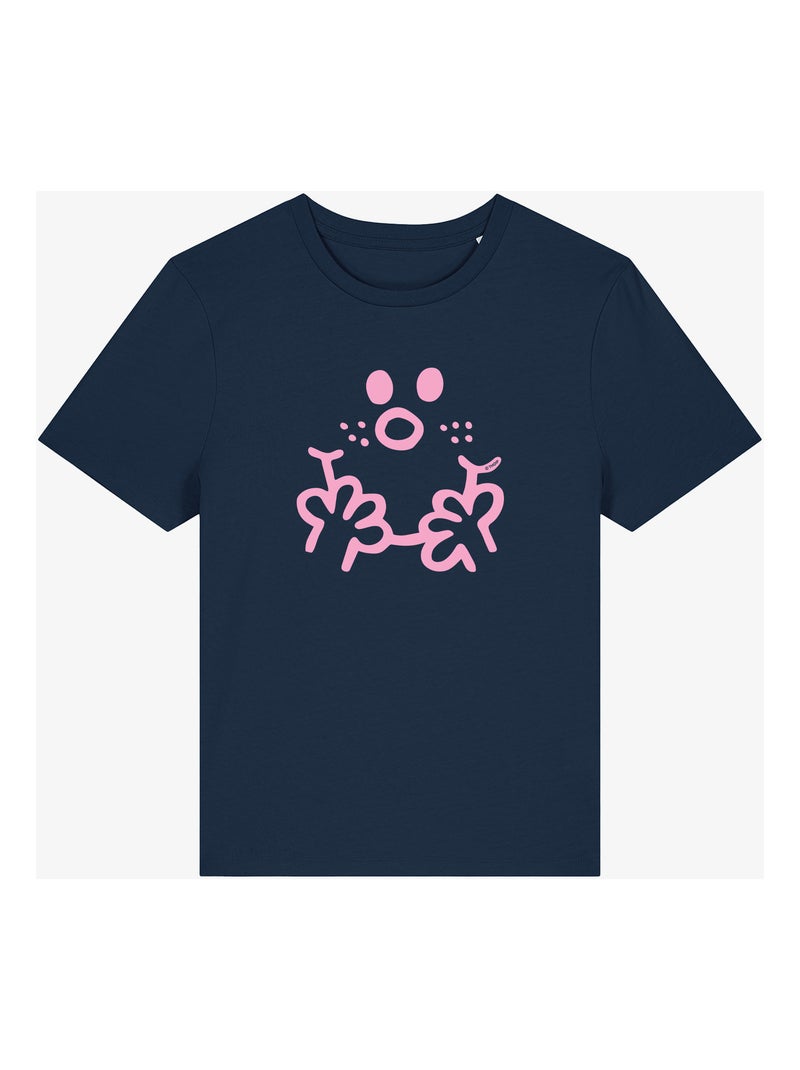 T-shirt Donna - VISAGE MADAME Blu marino - Kiabi