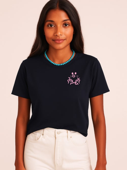T-shirt Donna - VISAGE MADAME CŒUR - Kiabi