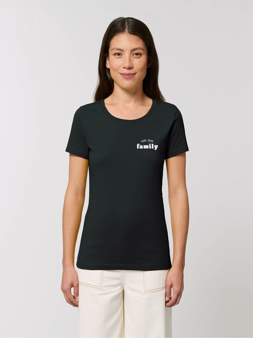 T-shirt Donna - WE ARE FAMILY COEUR - Kiabi