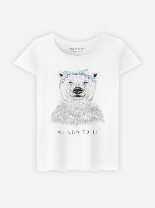 T-shirt Donna - WE CAN DO IT - Kiabi