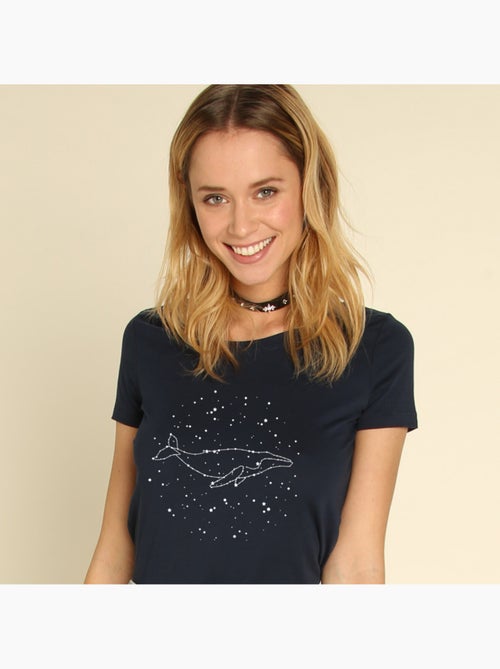 T-shirt Donna - WHALE CONSTELLATION - Kiabi