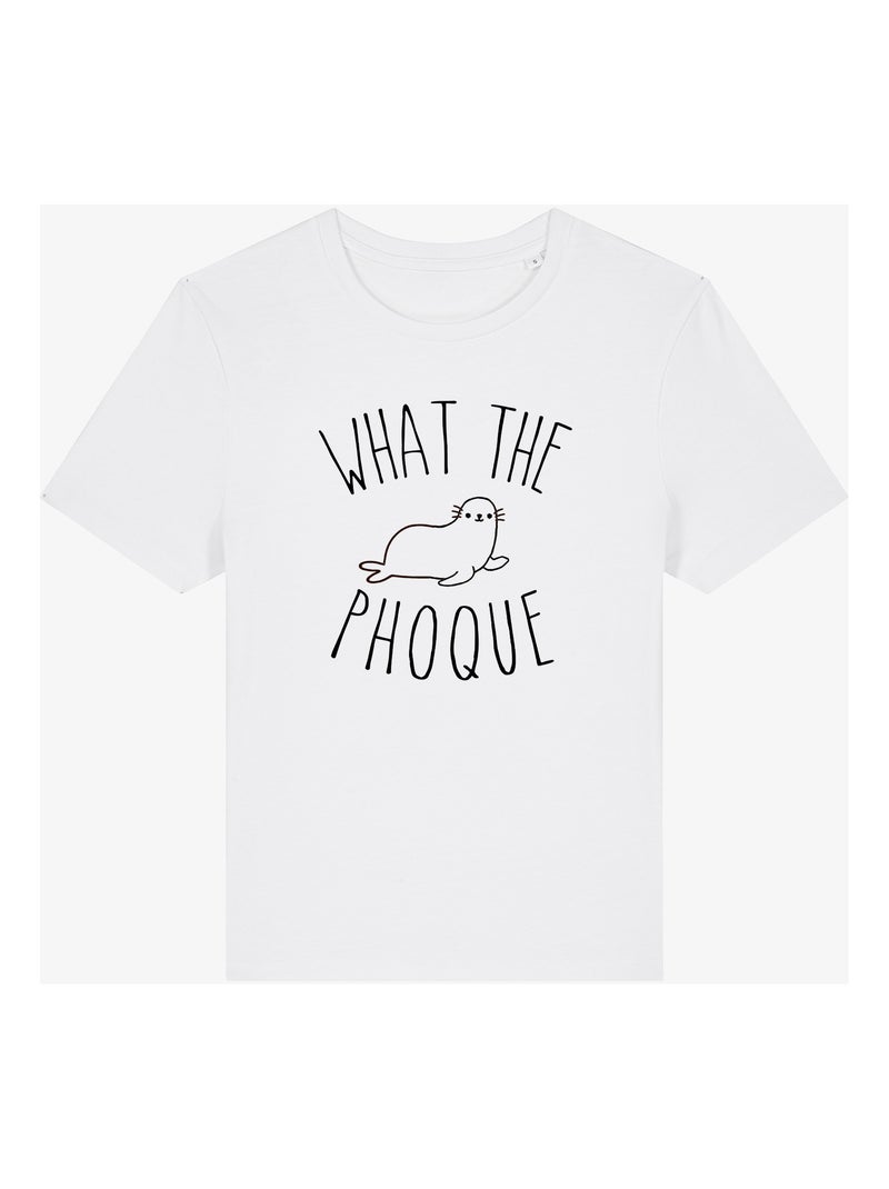 T-shirt Donna - WHAT THE PHOQUE Bianco - Kiabi