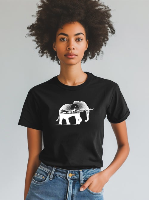 T-shirt Donna - WILD AFRICA - Kiabi