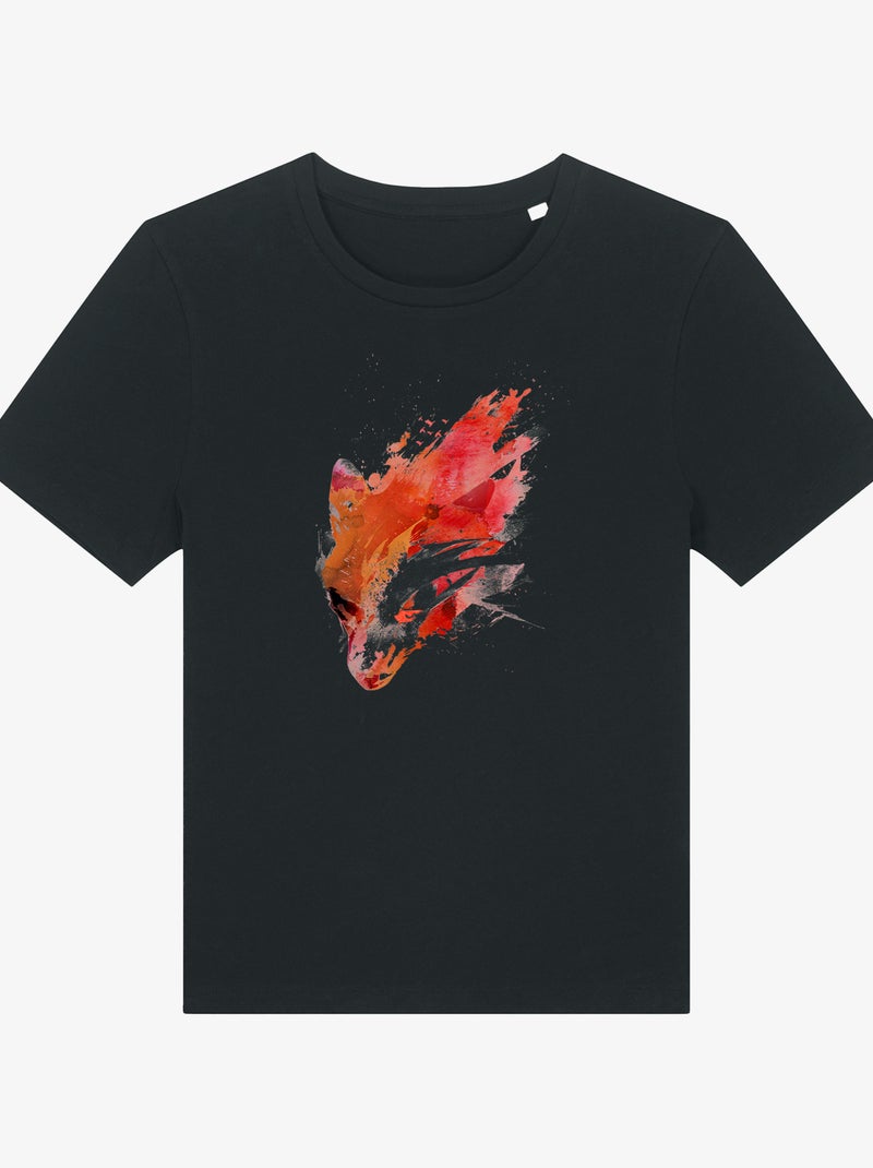 T-shirt Donna - WILD FOX Nero - Kiabi