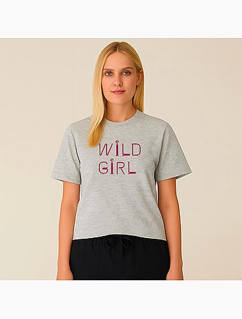T-shirt Donna - WILD GIRL
