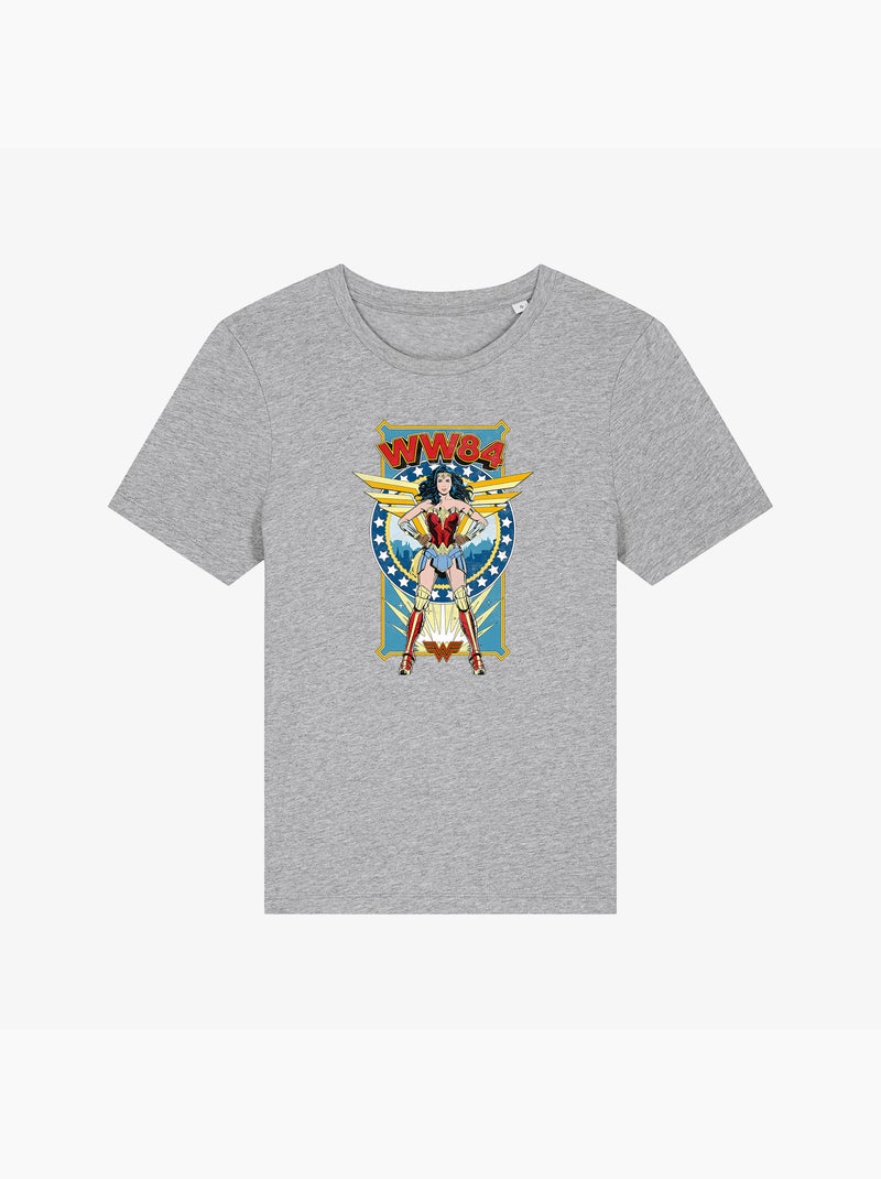 T-shirt Donna - WONDER WOMAN 84 Grigio melangiato - Kiabi