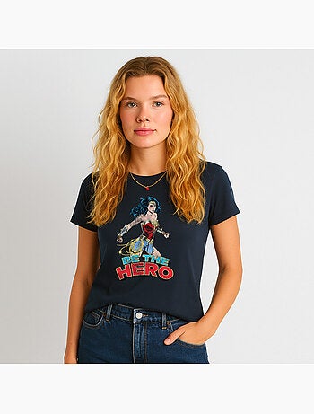 T-shirt Donna - WONDER WOMAN BE THE HERO 2
