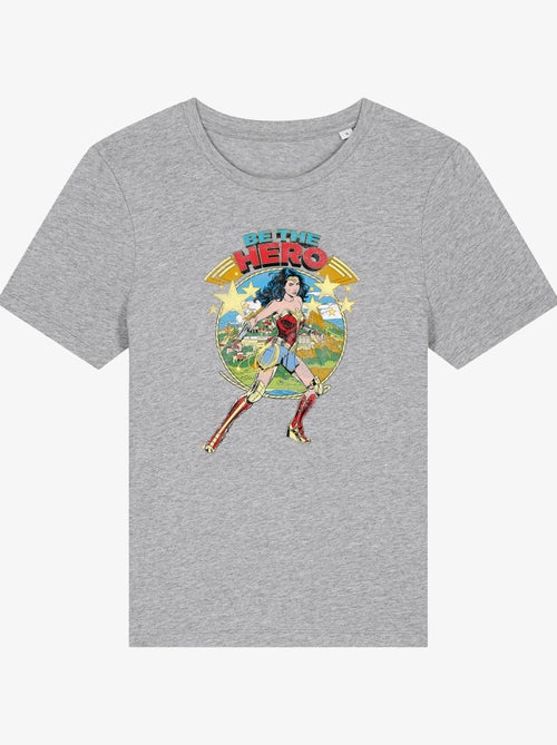 T-shirt Donna - WONDER WOMAN BE THE HERO - Kiabi