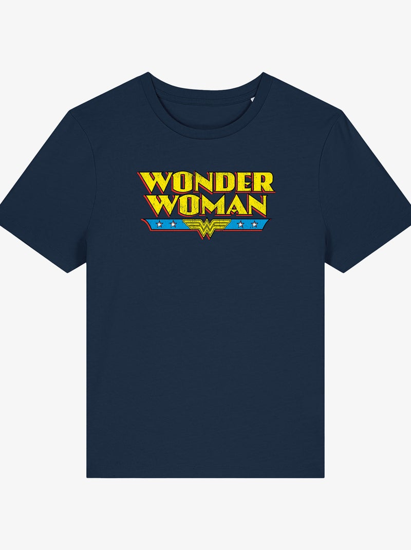 T-shirt Donna - WONDER WOMAN Blu marino - Kiabi