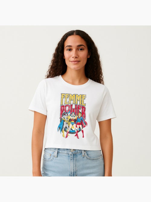 T-shirt Donna - WONDER WOMAN Donna POWER - Kiabi