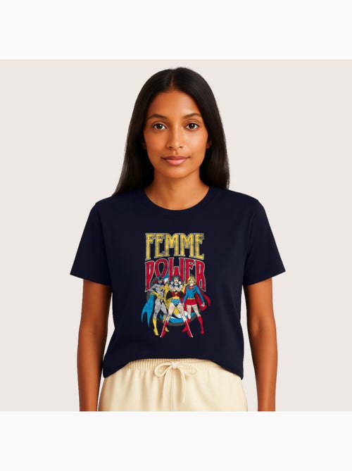 T-shirt Donna - WONDER WOMAN Donna POWER - Kiabi