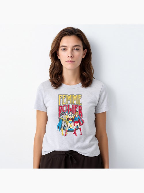 T-shirt Donna - WONDER WOMAN Donna POWER - Kiabi