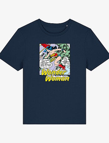 T-shirt Donna - WONDER WOMAN I DO KNOW TROUBLE WHEN I SEE IT