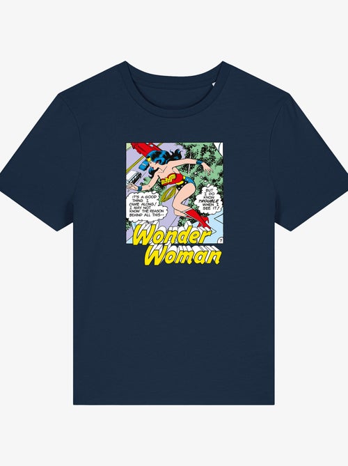 T-shirt Donna - WONDER WOMAN I DO KNOW TROUBLE WHEN I SEE IT - Kiabi