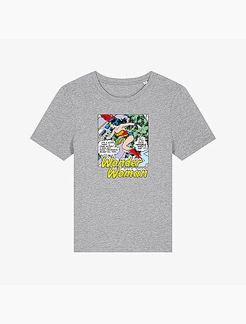 T-shirt Donna - WONDER WOMAN I DO KNOW TROUBLE WHEN I SEE IT
