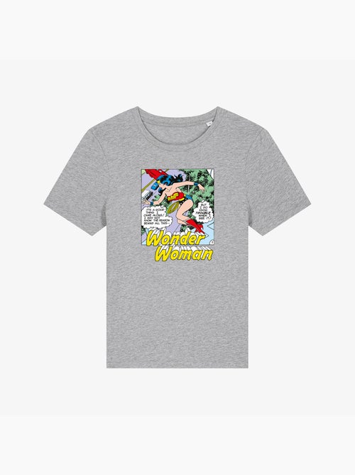 T-shirt Donna - WONDER WOMAN I DO KNOW TROUBLE WHEN I SEE IT - Kiabi